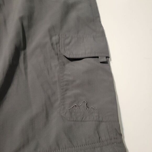 36 x 30 AMERICAN OUTBACK SHORTS PANTS OUTDOOR ZIP OFF TRAIL GRAY WICKING XL PANT - Picture 4 of 8